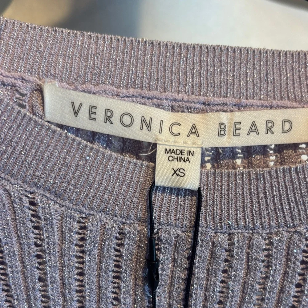 Veronica Beard Kaley Mixed Media Sweater NWT - Picture 2 of 5